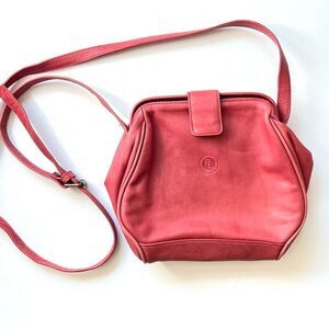 Perry Ellis Portfolio Leather Crossbody Purse